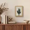 Cactus - Subtiel - Groen Light Box met kabel (Tafellamp) klein -sfeer2