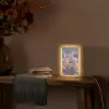 Bloem - Transparant - Pastelkleuren - Druppels Light Box met kabel (Tafellamp) klein -sfeer4