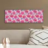 Bloemen - Patroon - Meerkleurig canvas 2cm klein 828 -sfeer3