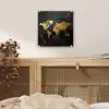 Wereldkaart - Goud - Marmer plexiglas 5mm klein -sfeer4