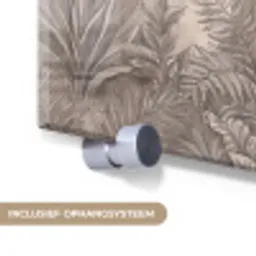 Jungle - Banenboom - Kolibrie - Beige plexiglas 5mm klein -zzsysteem_NL