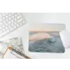 Golf - Zee - Water muismat rubber klein -witbureau