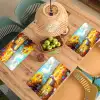Schaap - Weide - Bloemen Placemat vinyl groot -zzsfeer5_Kitchenyeah-website