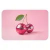 Disco - Kersen - Roze Badmat klein -3d