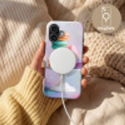 Macarons - Schaal - Pastel - Kleurrijk Toughcase MagSafe Apple iPhone 17 klein -USP_MagsafeV