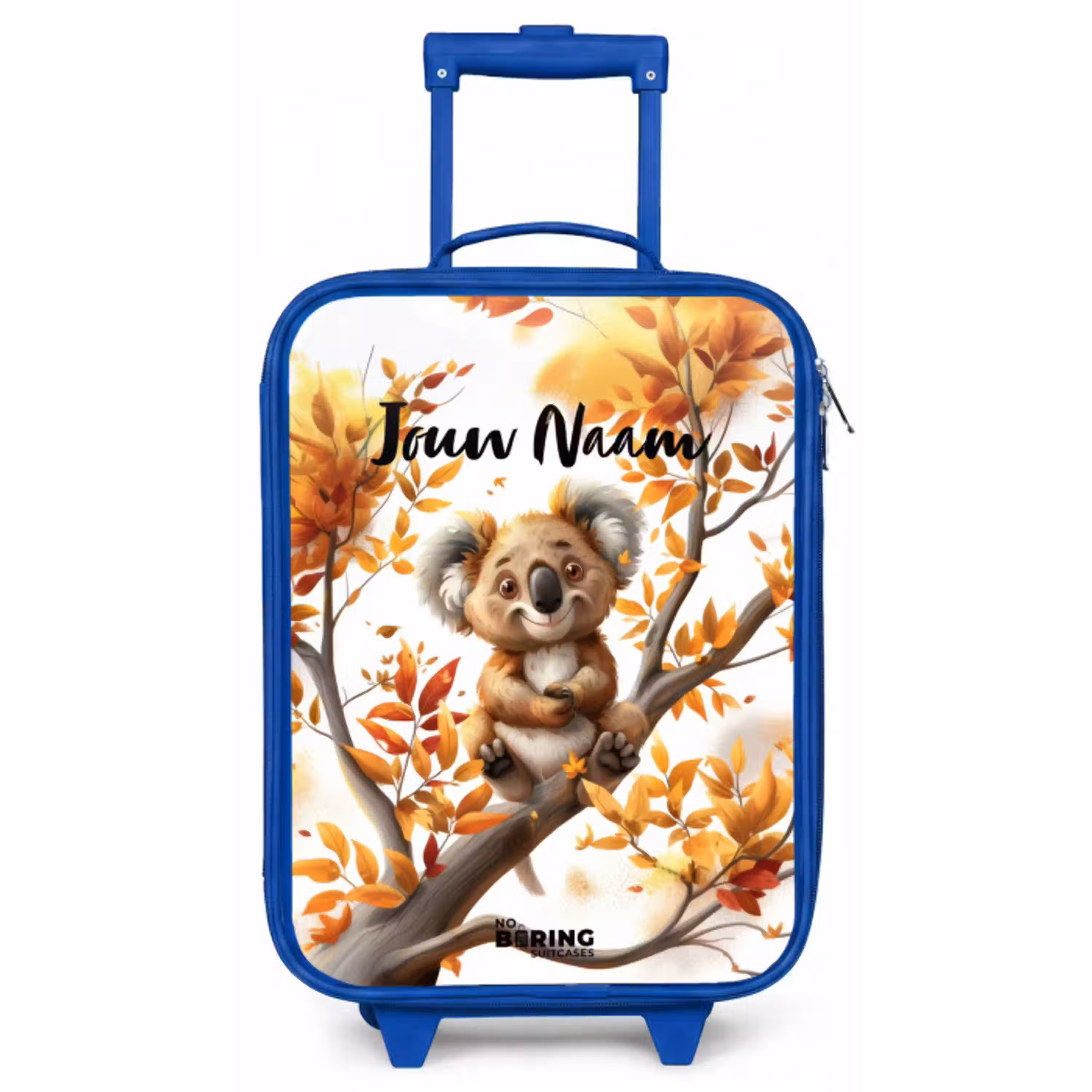 Kenny koala Kinderkoffer - Blauw klein -zz3dotto