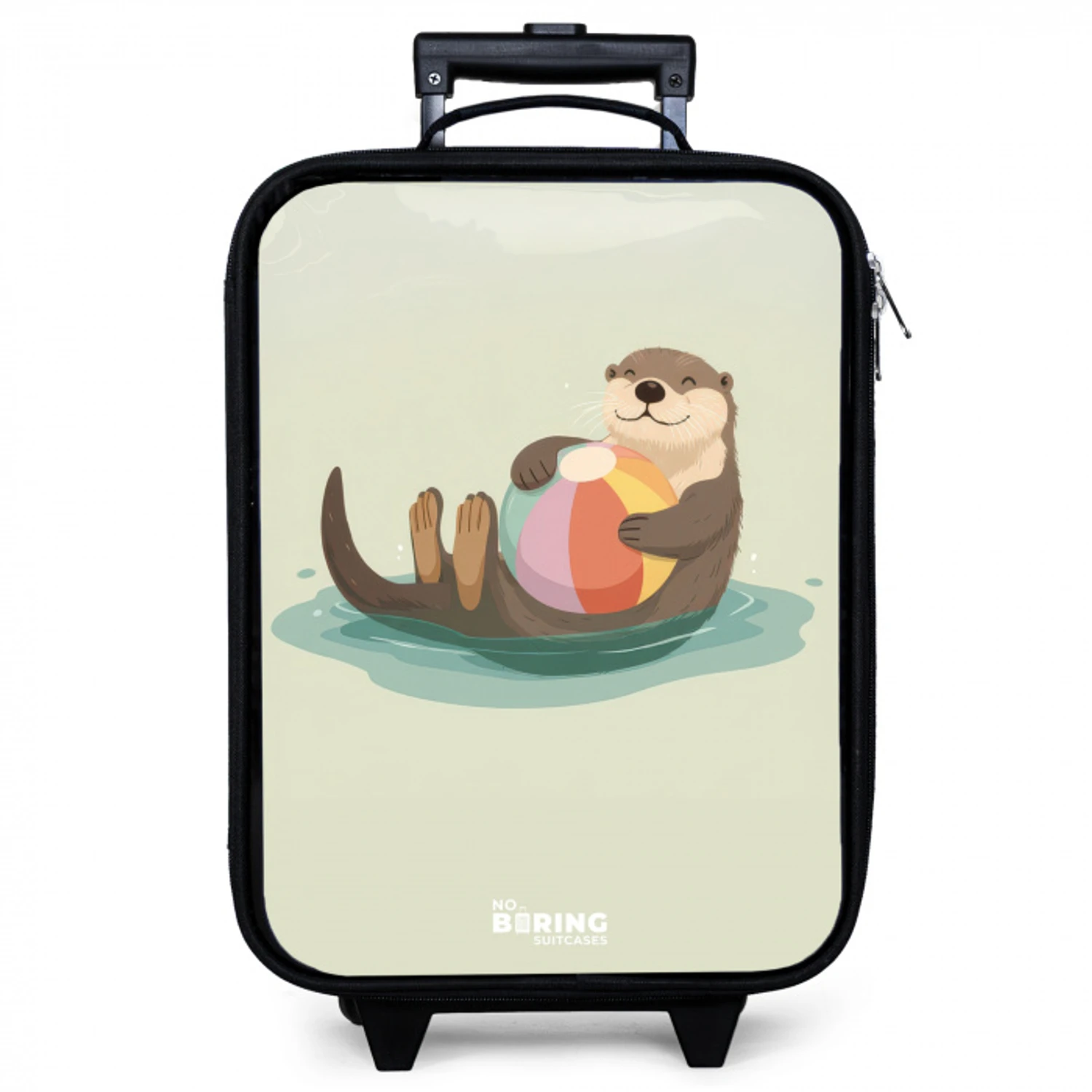 Otter - Strandbal - Water Kinderkoffer - Zwart klein -zzz_website3d