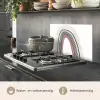 Regenboog - Pastel - Design keuken achterwand spatscherm klein -usp_NL