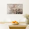Amandelbloesem - Abstract - Beige Canvas - Meerluiken 3 luik klein -sfeer4
