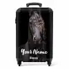 Friese hengst NBS - Handbagage koffer - Kinderen Unisex middel -productfoto_recht