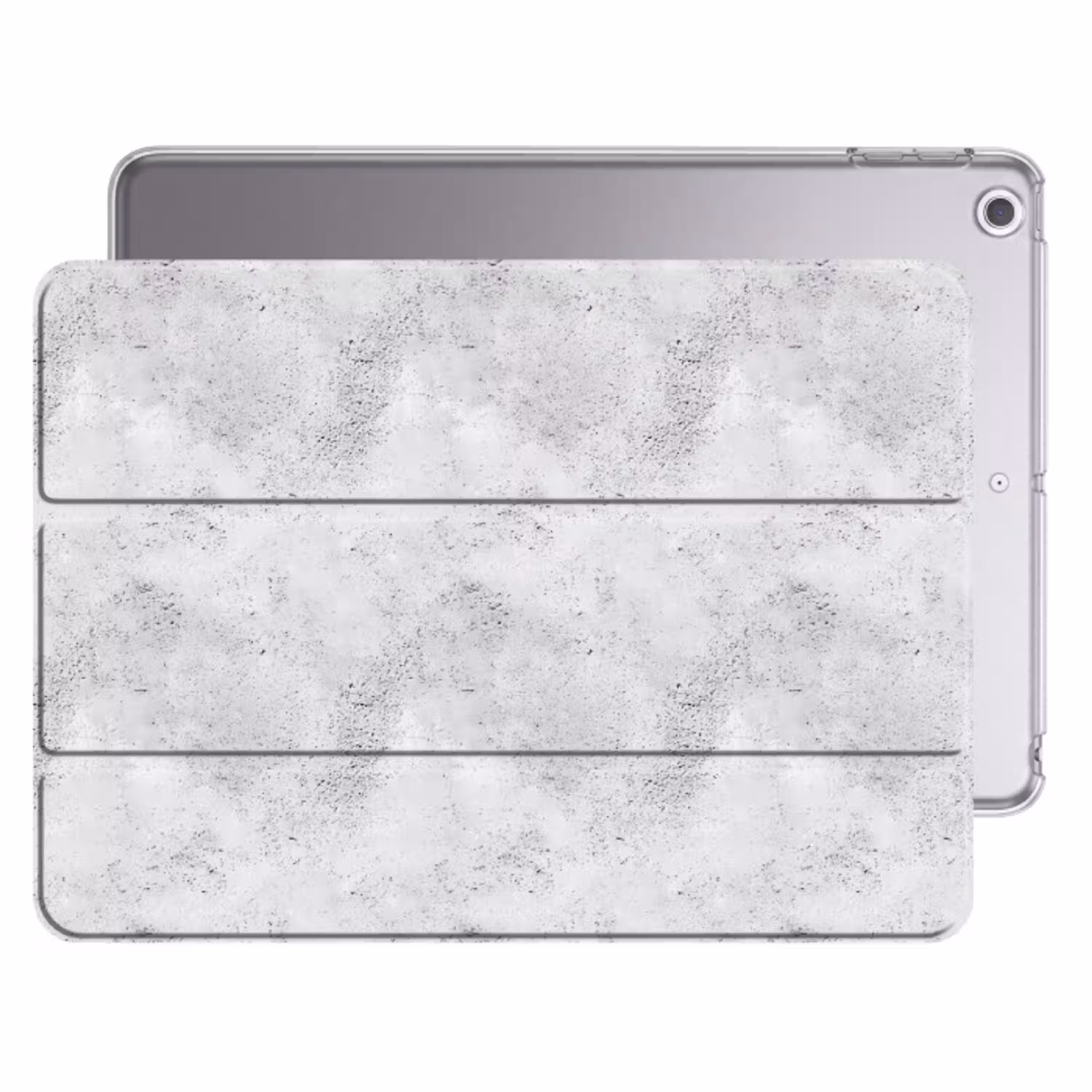 Lichtgrijs - Ruw - Subtiel Apple iPad 2017 middel 1172 -threedimensional_3d_global
