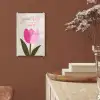 Tulp - Roze - Valentijn - Bloem plexiglas 5mm klein -sfeer5