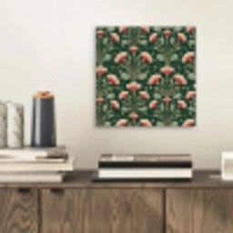 Patroon - Botanisch - Kleurrijk aluminium wit klein 46 -sfeer1