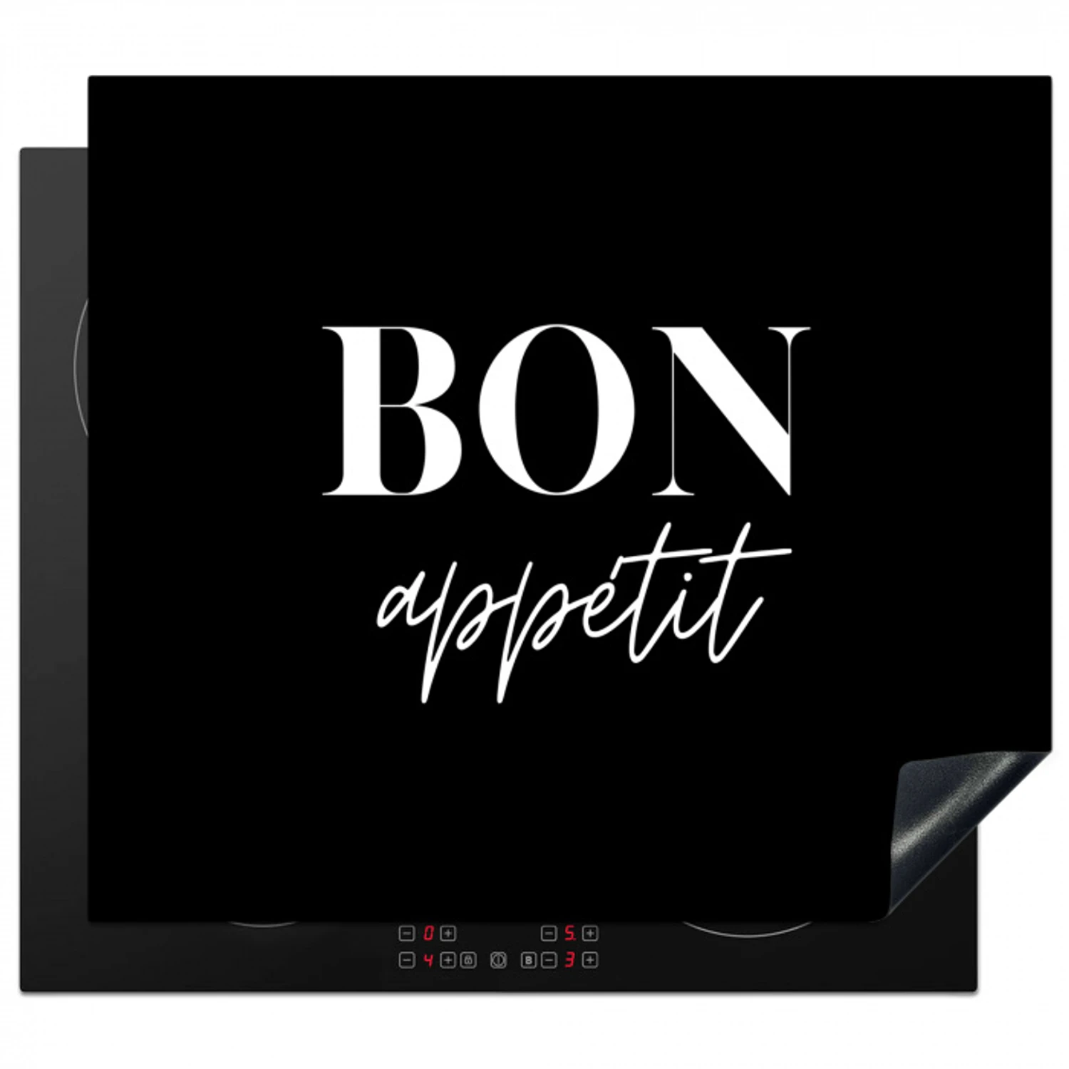 Gastronomische Groet Inductie beschermer vinyl 3mm middel -3d