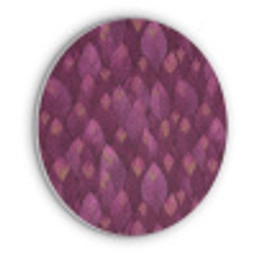 Bladeren - Patroon - Burgundy Akoestische PET Vilt - Rond klein 838 -3d