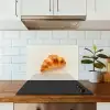Croissant - Brood - Beige keuken achterwand spatscherm klein -sfeer2