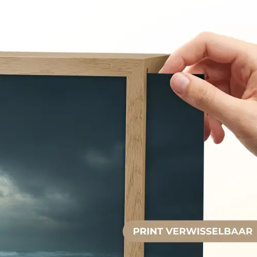 Steiger - Storm - Golven Light Box met batterij (Wandlamp) middel -USP_websiteprintNL