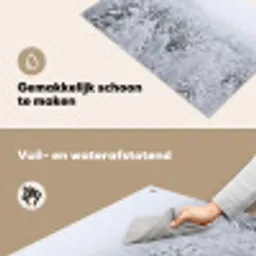 Bos - Sneeuw - Winter - Natuur - Wit Inductie beschemer met haakjes klein -ky-schoon-nl