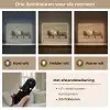 Schapen - Bruin - Wit - Grindpad Light Box met batterij (Wandlamp) middel -USP_lichtkleurNL