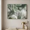 Luxe - Marmer - Groen Textielframe zwart klein -sfeer2
