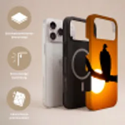 Gier - Tak - Zon - Oranje Toughcase MagSafe Apple iPhone 17 Pro Max klein -USP_Lagen_NL