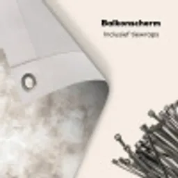Organisch - Patroon - Gemêleerd Balkonbeschermer Duitsland klein 596 -closeup_NL