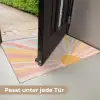 Illustratie - Zon - Pastelkleuren Deurmat klein -USP_DE