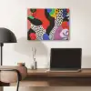 Abstract - Vormen - Kleuren - Stippen PET vilt klein -sfeer5