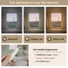 Vuurtoren - Duinlandschap - Zee Light Box met kabel (Tafellamp) klein -USP_lichtkleurNL