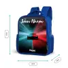 Sportauto - Blauw - Neon - Stad Kinderrugzak - Blauw middel -productfoto_formaten
