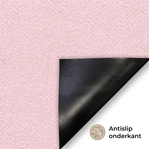 Bisou - Roze - Schaduw Deurmat klein -antislip_NL
