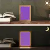 See the good - Oranje - Paars Light Box met kabel (Tafellamp) klein -sfeer3