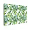 Monstera - Palmblad - Jungle - Tropisch Tuinposter op houten frame 2 cm dik klein -3d