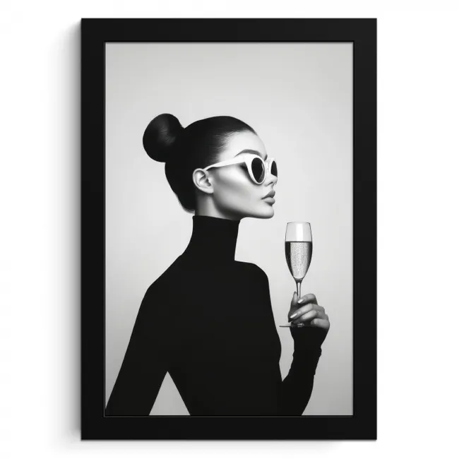 Vrouw - Champagne - Modern KitchenYeah - Keuken - Fotolijst klein -3d