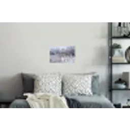Schermbloem - Rijp - Kristallen - Winter - Delicaat Muursticker klein -slaapkamer