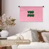 Yes fun - Groen - Roze - Stippen Wandkleed katoen klein -tsfeer1_DE