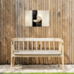 Modern - Vierkant - Vormen Tuinposter op houten frame 2 cm dik klein -sfeer4