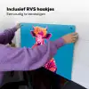 Koe - Bloemenkrans - Oorhangers - Kimono Inductie beschemer met haakjes klein -ky-ophangen-nl