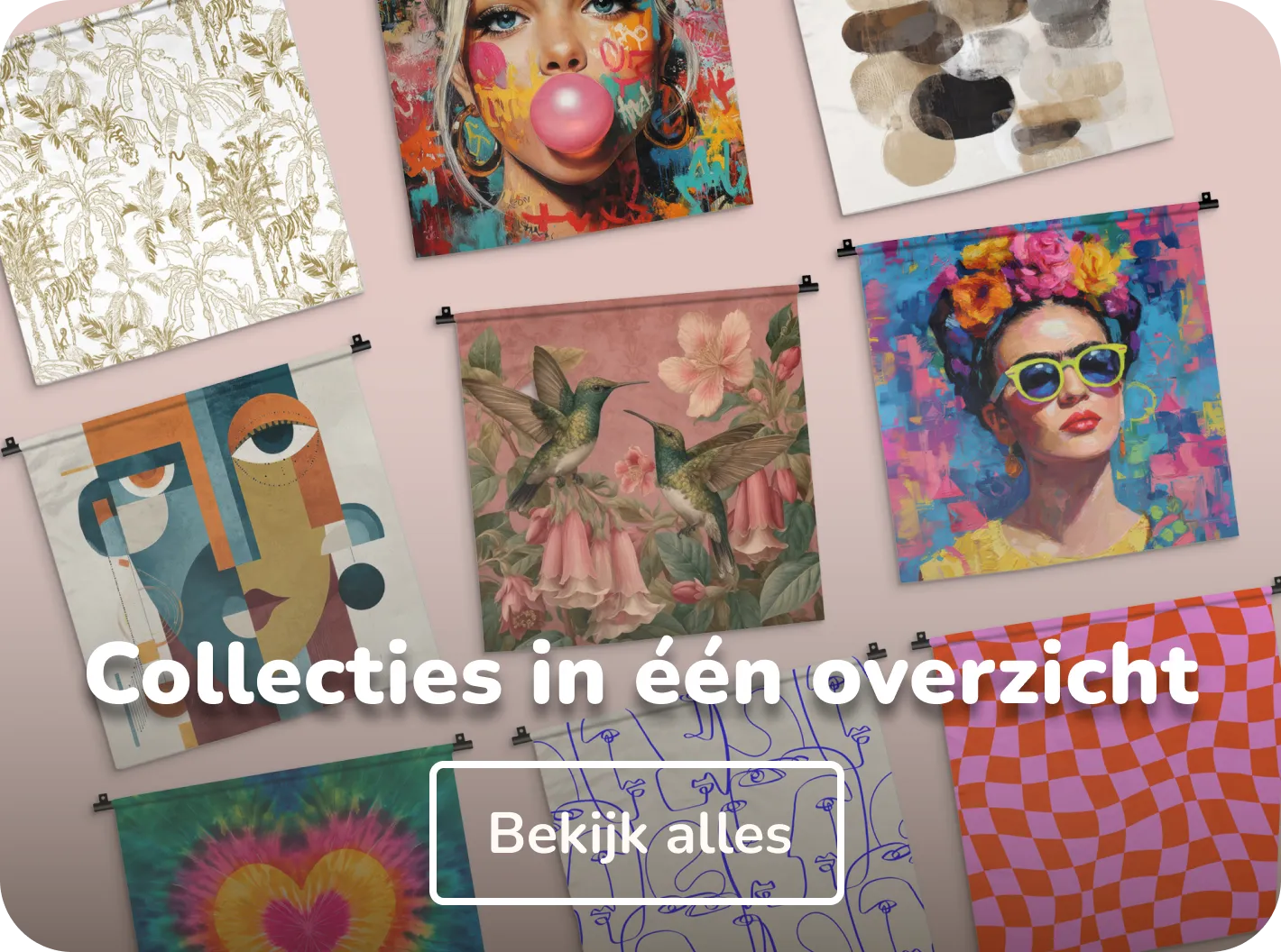Wandkleed collecties