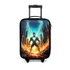 City superhero Kinderkoffer - Zwart klein -3d