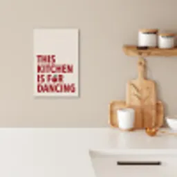 Rood - Quote - Kersen KitchenYeah - Keuken - Canvas klein -sfeer1
