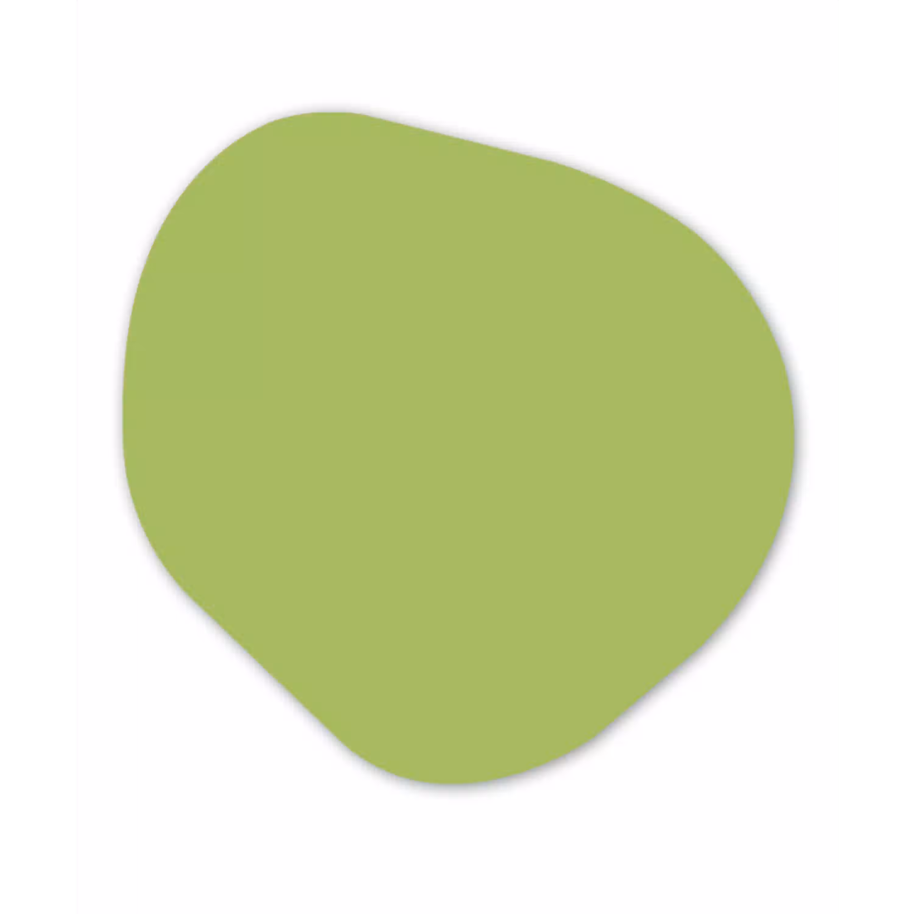 Lime - Glow - Groen Wandcirkel Organisch Forex 3mm klein 629 -3d