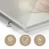 Knoflook - Natuurlijk - Beige plexiglas 5mm klein -sfeer2