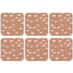 Madeliefjes - Subtiel - Terracotta onderzetter kurk middel 366 -zkaufland3dotto