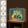 Abstract - Tractor - Groen Light Box met batterij (Wandlamp kind) middel -USP_websiteoverzichtNL