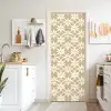 Bloemen - Patroon - Beige deurposter klein 289 -sfeer5