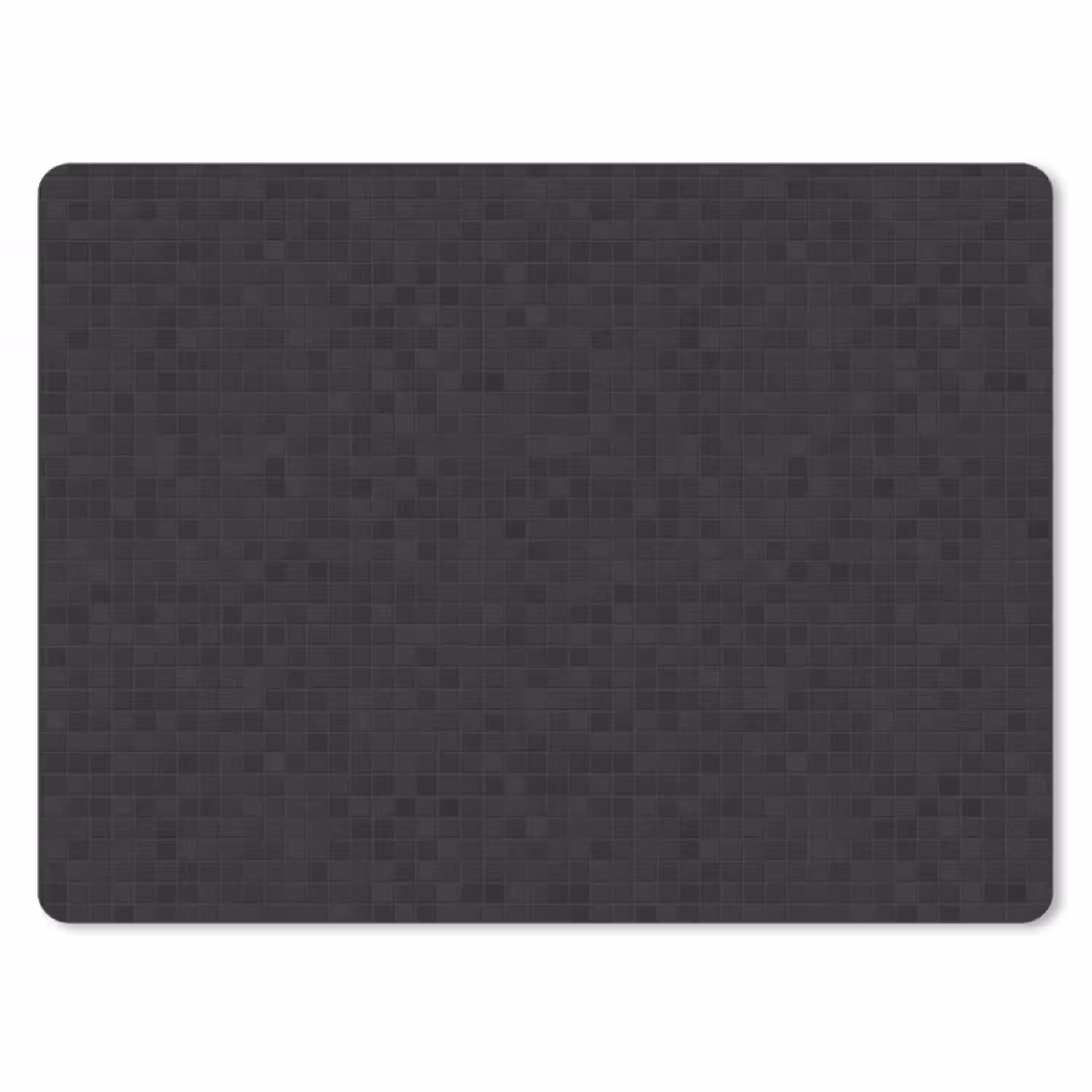 Mozaïek - Patroon - Antraciet - Zwart muismat rubber klein 262 -3d