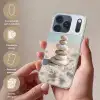 Stenen - Stapel - Zand - Zee Telefoonhoesje iPhone 17 Pro klein -sfeer3_NL