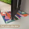 Vormen - Ritmisch - Kleuren - Abstract Deurmat klein -USP_NL