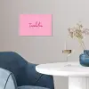 Toedeloe - Roze - Minimalistisch poster papier klein -sfeer3